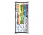 WhiteCoat Clipboard® Trifold - White Food Industry Edition